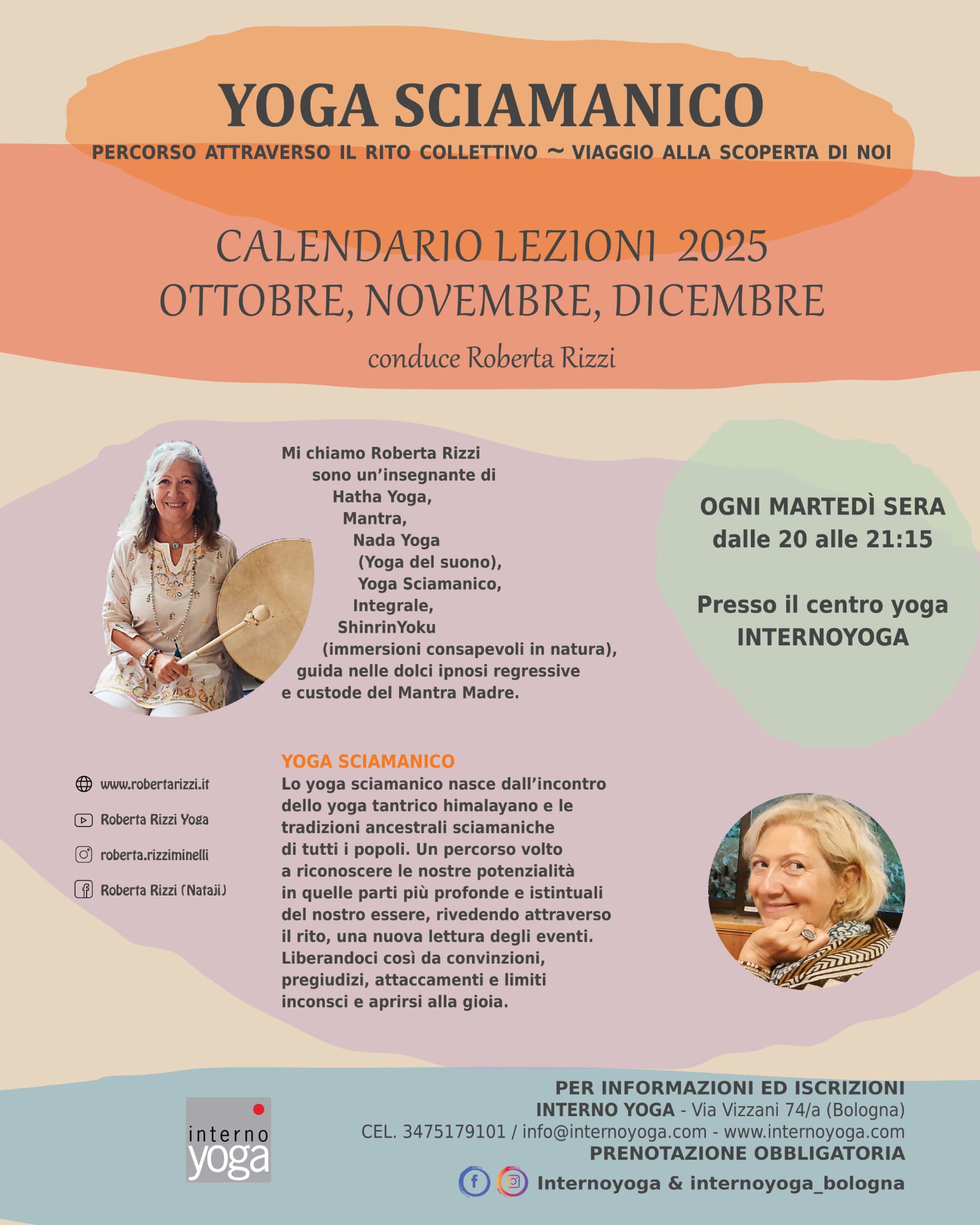  volantino yoga sciamanico 